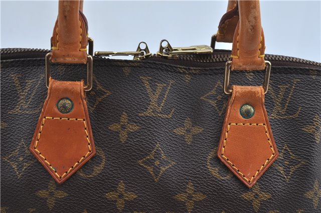 Authentic Louis Vuitton Monogram Alma Hand Bag Purse M51130 LV J3460