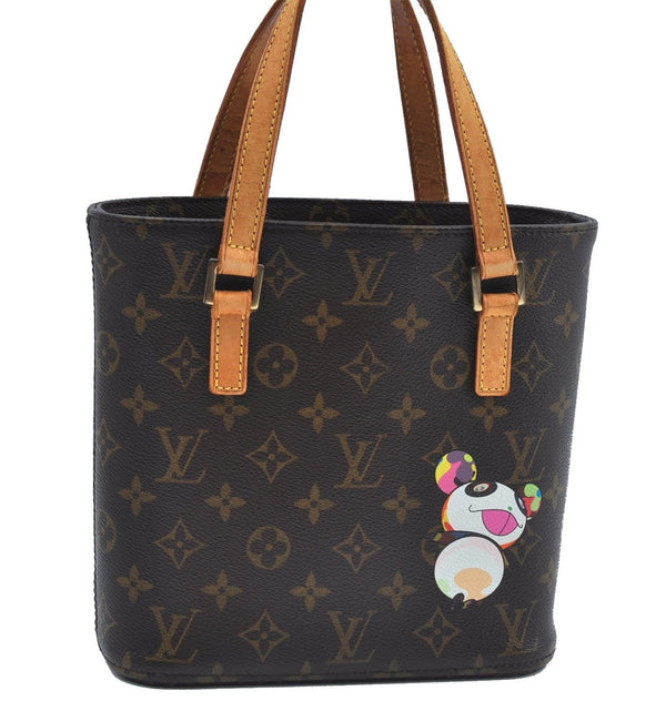 Authentic Louis Vuitton Monogram Panda Vavin PM Hand Bag M51173 LV J3469