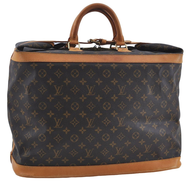 Authentic Louis Vuitton Monogram Cruiser Bag 45 Travel Hand Bag M41138 LV J3474