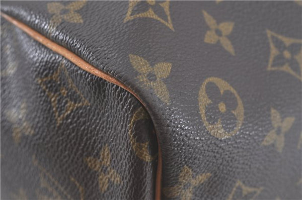 Authentic Louis Vuitton Monogram Keepall Bandouliere 60 M41412 Boston Bag J3486