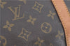 Authentic Louis Vuitton Monogram Keepall Bandouliere 60 M41412 Boston Bag J3486