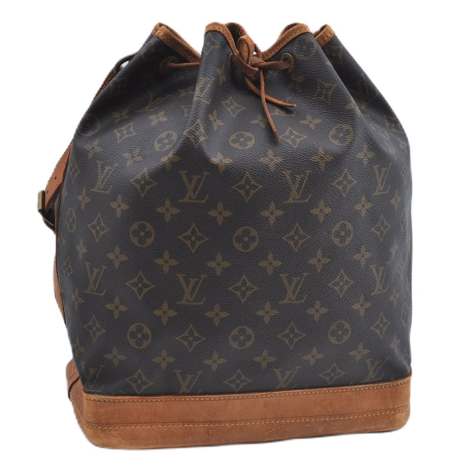 Authentic Louis Vuitton Monogram Noe Shoulder Bag M42224 LV J3494