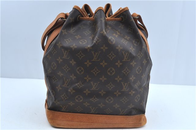 Authentic Louis Vuitton Monogram Noe Shoulder Bag M42224 LV J3494