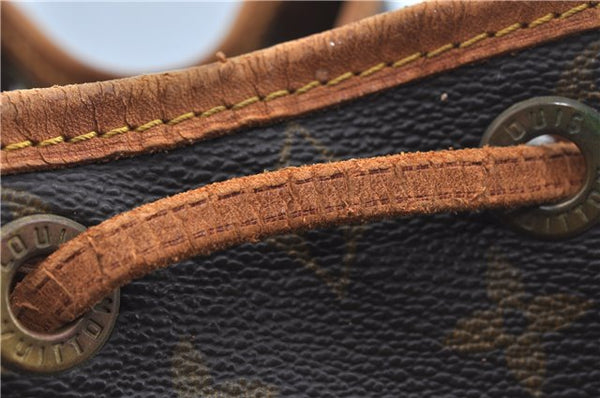 Authentic Louis Vuitton Monogram Noe Shoulder Bag M42224 LV J3494