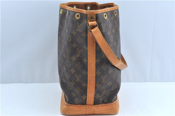 Authentic Louis Vuitton Monogram Noe Shoulder Bag M42224 LV Junk J3495