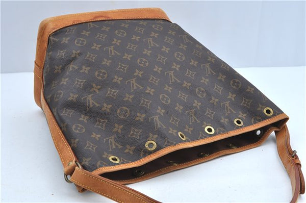 Authentic Louis Vuitton Monogram Noe Shoulder Bag M42224 LV Junk J3495