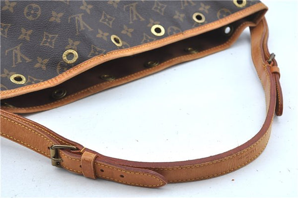 Authentic Louis Vuitton Monogram Noe Shoulder Bag M42224 LV Junk J3495