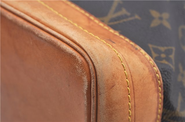 Authentic Louis Vuitton Monogram Noe Shoulder Bag M42224 LV Junk J3495