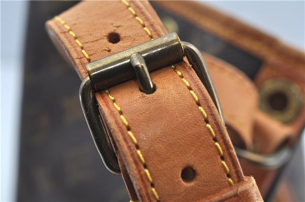 Authentic Louis Vuitton Monogram Noe Shoulder Bag M42224 LV Junk J3495