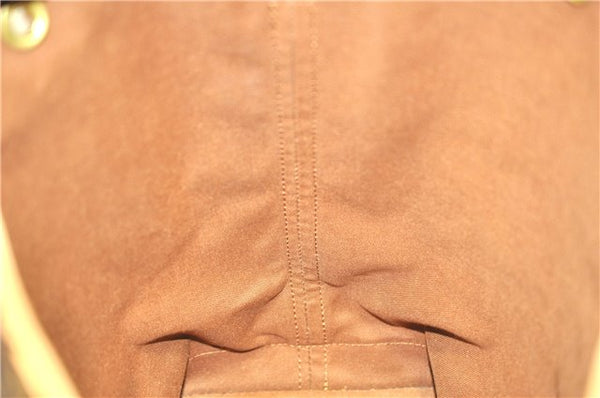 Authentic Louis Vuitton Monogram Noe Shoulder Bag M42224 LV Junk J3495