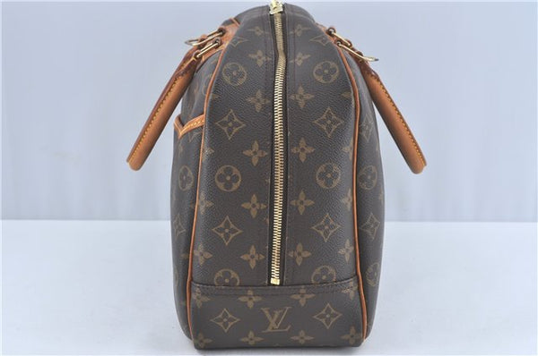 Authentic Louis Vuitton Monogram Deauville Hand Bag M47270 LV J3502