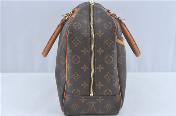 Authentic Louis Vuitton Monogram Deauville Hand Bag M47270 LV J3502