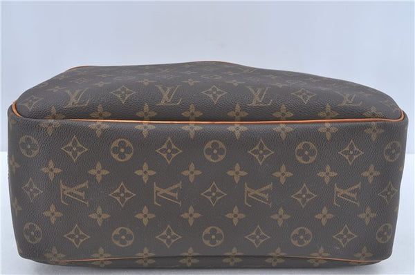 Authentic Louis Vuitton Monogram Deauville Hand Bag M47270 LV J3502