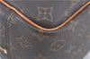 Authentic Louis Vuitton Monogram Deauville Hand Bag M47270 LV J3502