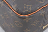 Authentic Louis Vuitton Monogram Deauville Hand Bag M47270 LV J3502