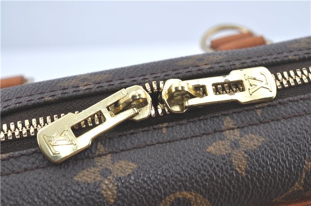 Authentic Louis Vuitton Monogram Deauville Hand Bag M47270 LV J3502