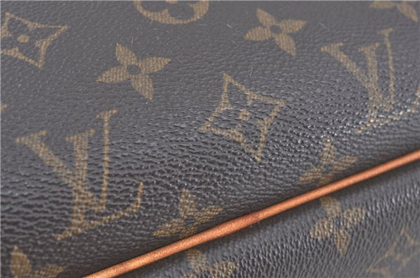 Authentic Louis Vuitton Monogram Deauville Hand Bag M47270 LV J3502
