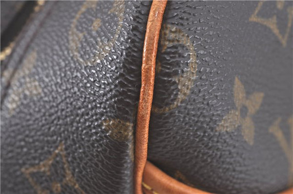 Authentic Louis Vuitton Monogram Deauville Hand Bag M47270 LV J3502