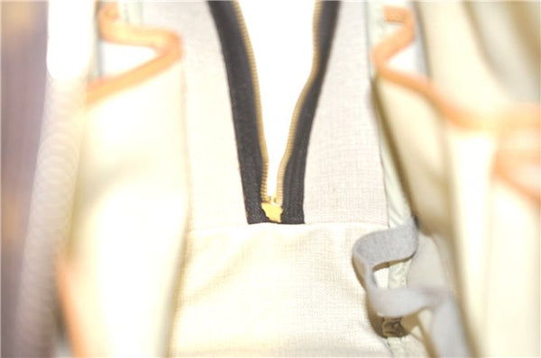 Authentic Louis Vuitton Monogram Deauville Hand Bag M47270 LV J3502