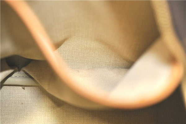 Authentic Louis Vuitton Monogram Deauville Hand Bag M47270 LV J3502