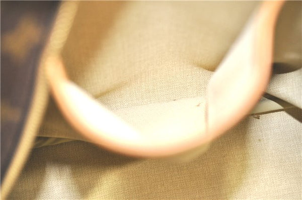 Authentic Louis Vuitton Monogram Deauville Hand Bag M47270 LV J3502