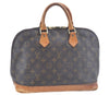 Authentic Louis Vuitton Monogram Alma Hand Bag Purse M51130 LV J3532