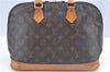 Authentic Louis Vuitton Monogram Alma Hand Bag Purse M51130 LV J3532