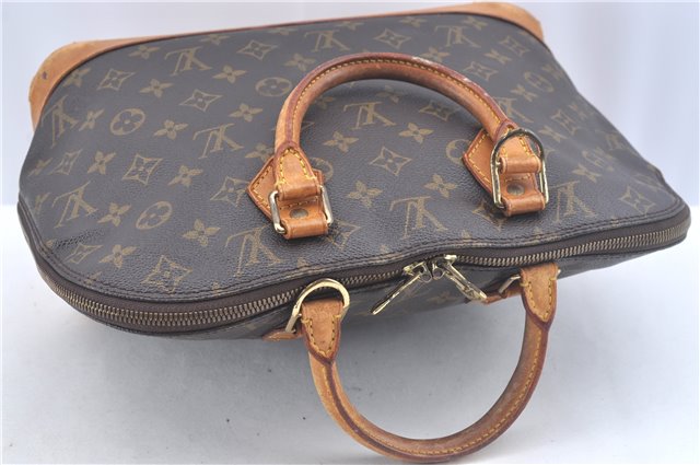 Authentic Louis Vuitton Monogram Alma Hand Bag Purse M51130 LV J3532