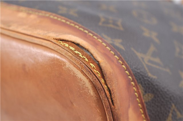 Authentic Louis Vuitton Monogram Alma Hand Bag Purse M51130 LV J3532