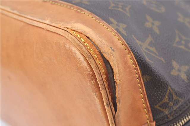 Authentic Louis Vuitton Monogram Alma Hand Bag Purse M51130 LV J3532