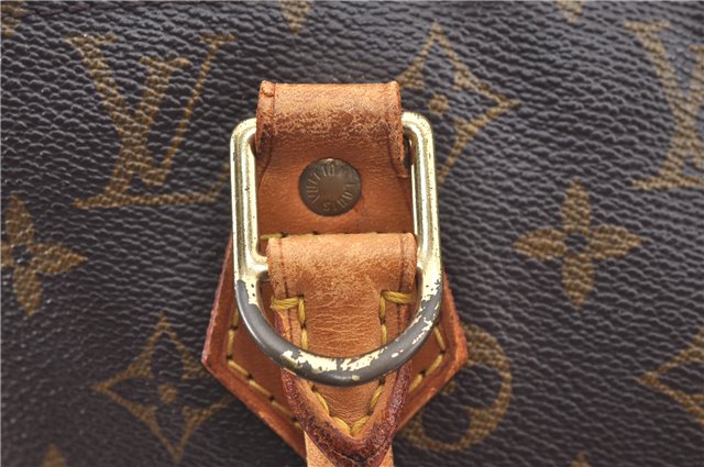 Authentic Louis Vuitton Monogram Alma Hand Bag Purse M51130 LV J3532