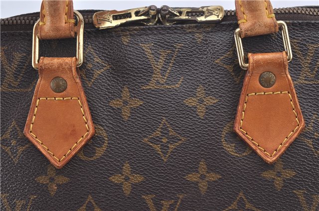 Authentic Louis Vuitton Monogram Alma Hand Bag Purse M51130 LV J3532