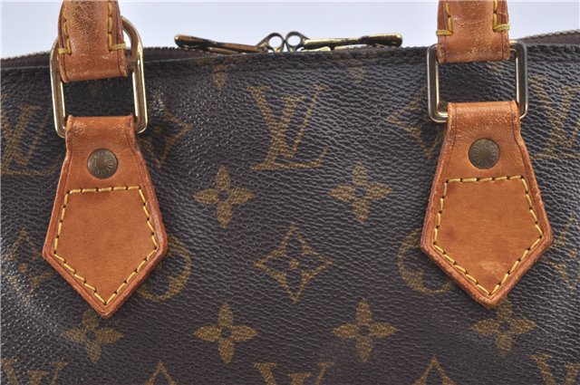 Authentic Louis Vuitton Monogram Alma Hand Bag Purse M51130 LV J3532