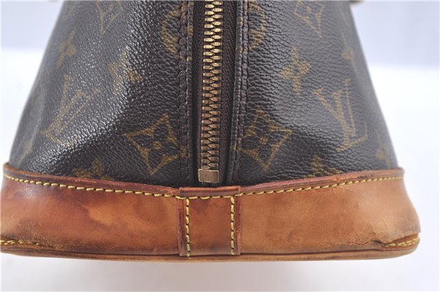Authentic Louis Vuitton Monogram Alma Hand Bag Purse M51130 LV J3532