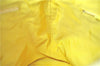 Authentic CHANEL Caviar Skin CC Logo Shoulder Tote Bag Yellow J3554