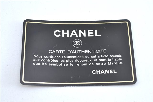 Authentic CHANEL Caviar Skin CC Logo Shoulder Tote Bag Yellow J3554
