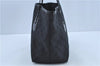 Authentic GUCCI Shoulder Tote Bag GG Canvas Leather 211976 Black J3565