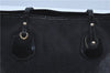 Authentic GUCCI Shoulder Tote Bag GG Canvas Leather 211976 Black J3565