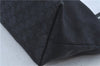 Authentic GUCCI Shoulder Tote Bag GG Canvas Leather 211976 Black J3565