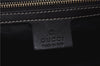 Authentic GUCCI Hysteria GG Crystal Crest Hand Boston Bag PVC 197021 Brown J3569
