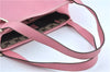 Authentic GUCCI Abbey Shoulder Tote Bag Purse Leather 147652 Pink J3580