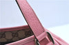 Authentic GUCCI Abbey Shoulder Tote Bag Purse Leather 147652 Pink J3580