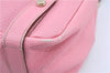 Authentic GUCCI Abbey Shoulder Tote Bag Purse Leather 147652 Pink J3580