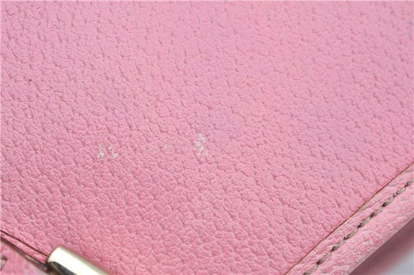 Authentic GUCCI Abbey Shoulder Tote Bag Purse Leather 147652 Pink J3580