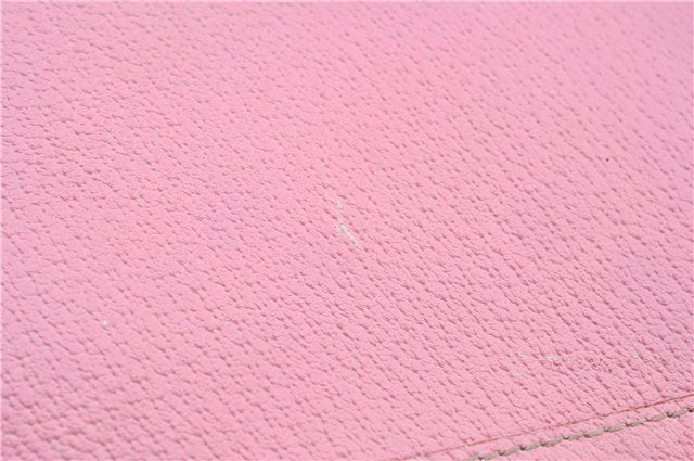 Authentic GUCCI Abbey Shoulder Tote Bag Purse Leather 147652 Pink J3580