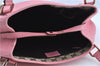 Authentic GUCCI Abbey Shoulder Tote Bag Purse Leather 147652 Pink J3580