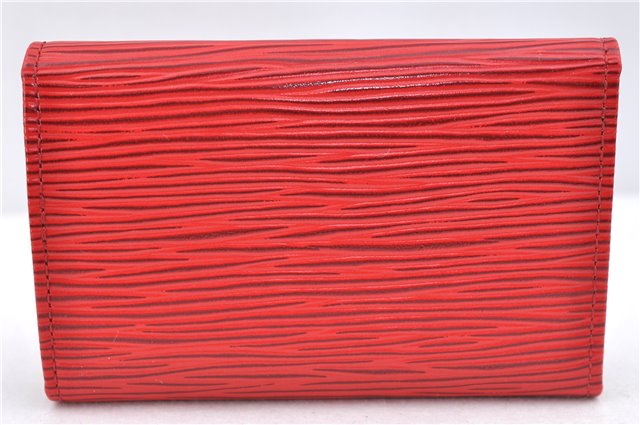 Authentic Louis Vuitton Epi Multicles 6 Key Case Red M63817 LV J3581