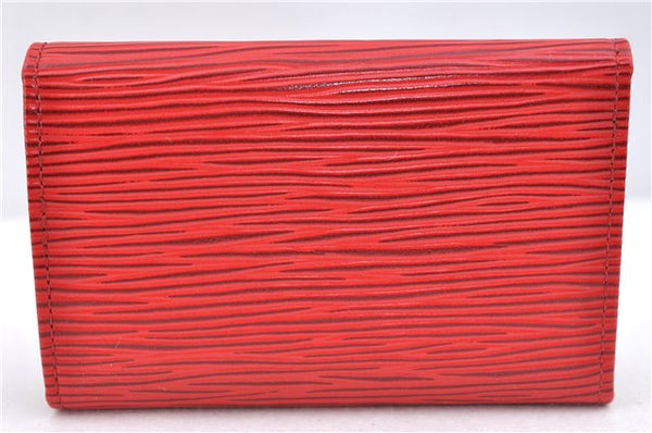 Authentic Louis Vuitton Epi Multicles 6 Key Case Red M63817 LV J3581