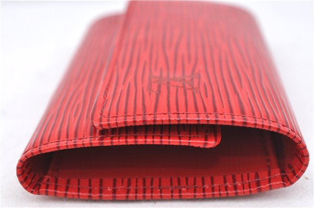 Authentic Louis Vuitton Epi Multicles 6 Key Case Red M63817 LV J3581