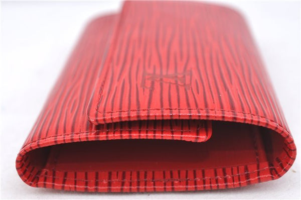 Authentic Louis Vuitton Epi Multicles 6 Key Case Red M63817 LV J3581